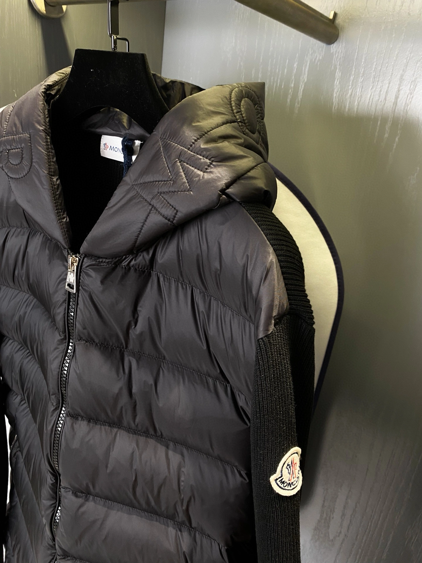wg.luxury-- 7o9385r Down jacket white goose down wool 3colour item: E-F020J0560-3H